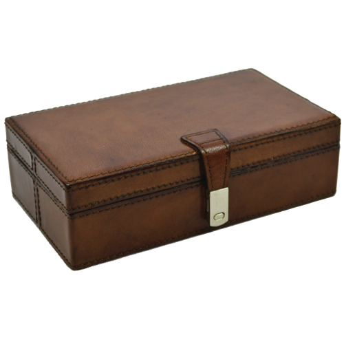 Leather Document Box